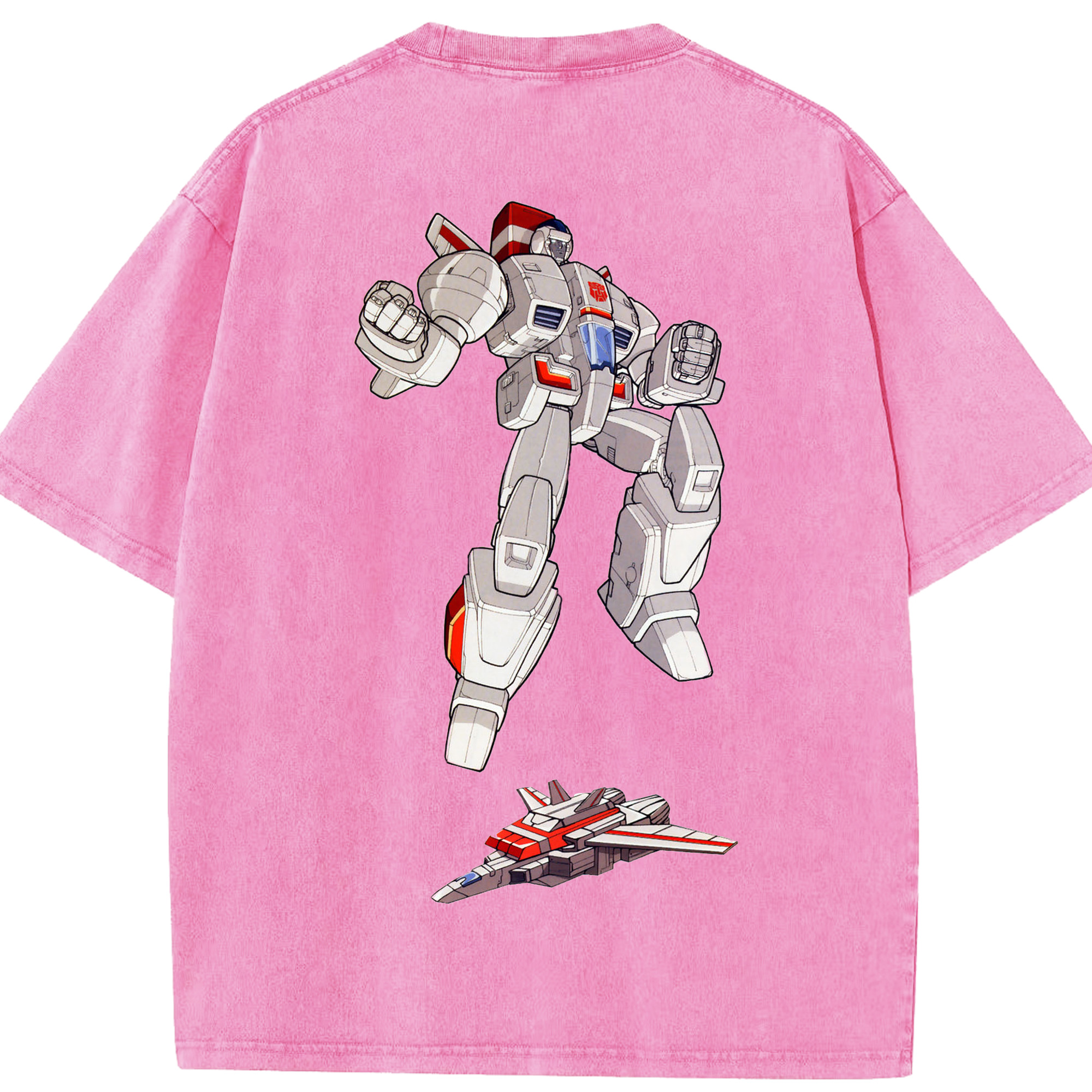 （画像用）  綿100% ヴィンテージ風 半袖Tシャツ（背面プリント）